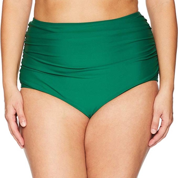 high waisted swimsuit bottoms plus size